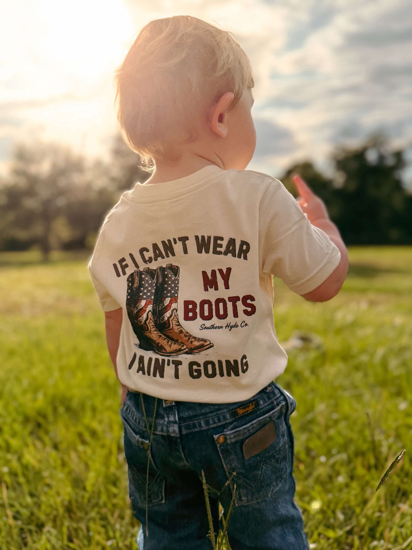 If I Can’t Wear My Boots I Ain’t Going