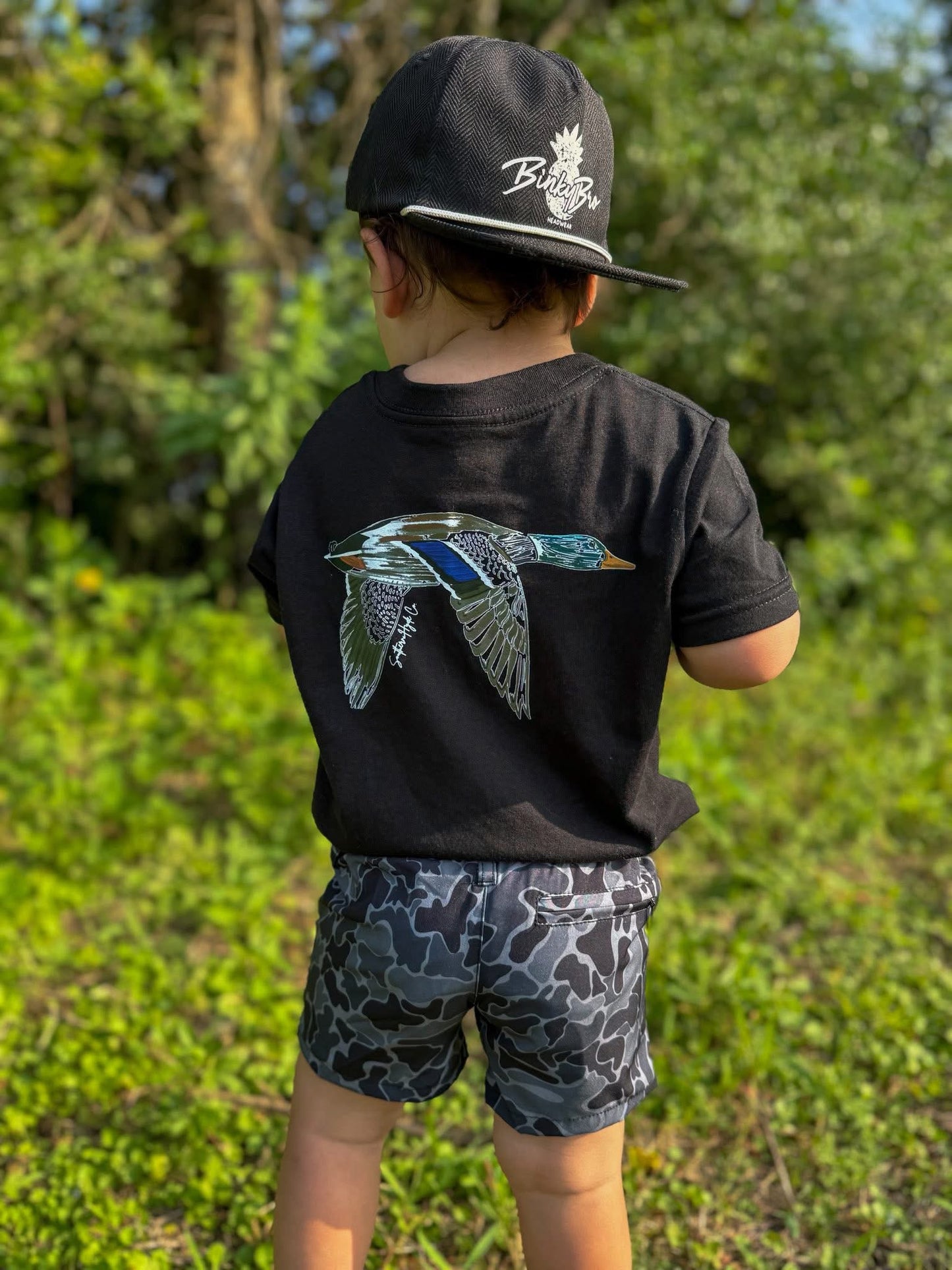 Black Camo Shorts - READY TO SHIP