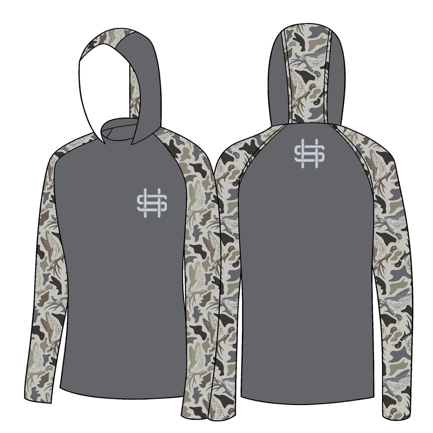 Flyaway Camo Performance Hoodie - READY TO SHIP
