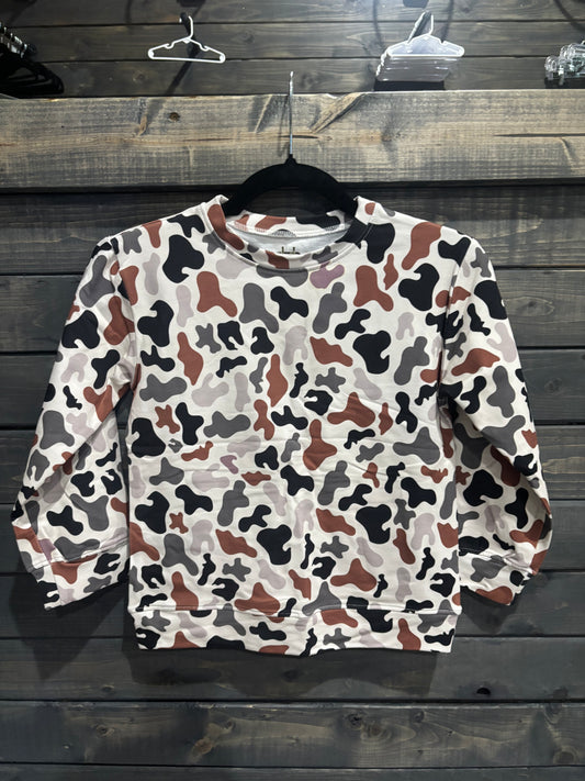 SH Camo Crewneck