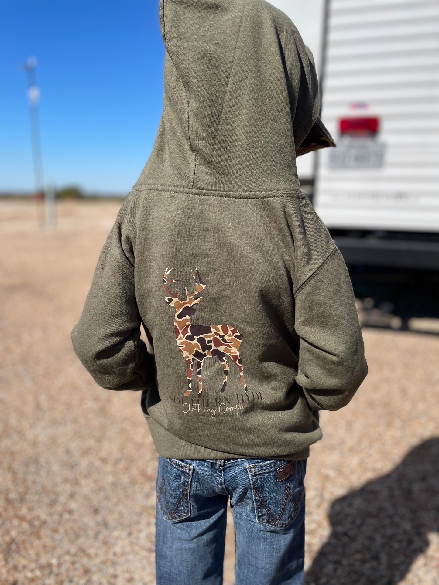 Camo Buck Hoodie