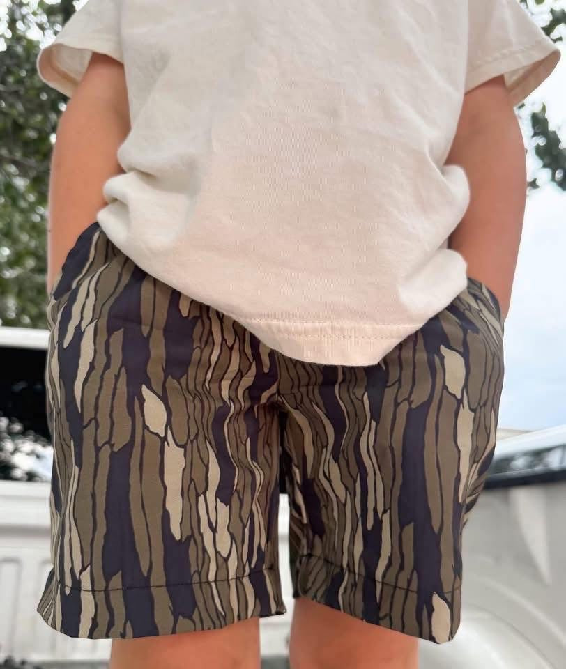 Messy Moss Camo Shorts - READY TO SHIP