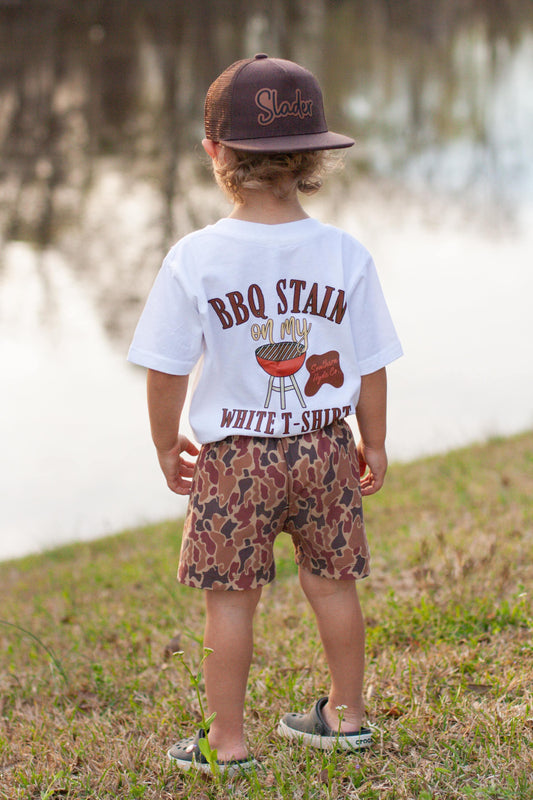 BBQ Stain On My White T-Shirt