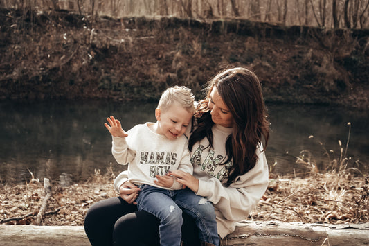 Old school Tan Mama crewneck