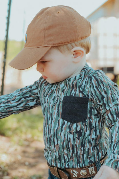 Tree Bark Long Sleeve - Pocket