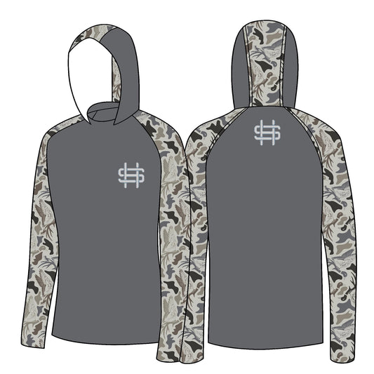 Flyaway Camo Performance Hoodie - READY TO SHIP