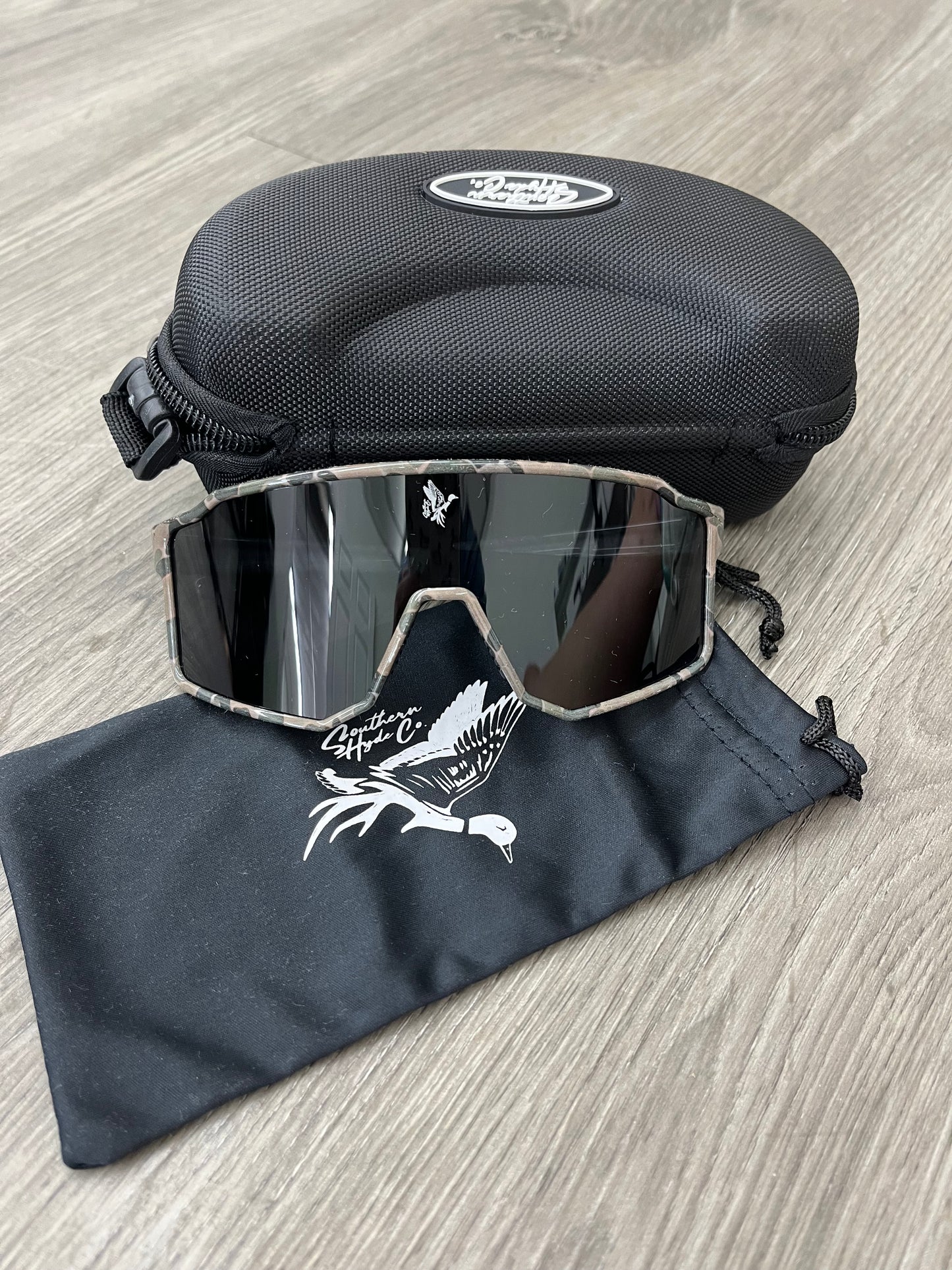 Retro Camo Polarized Sunglasses - READY TO SHIP