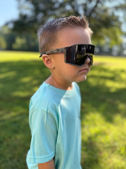 Retro Camo Polarized Sunglasses - READY TO SHIP