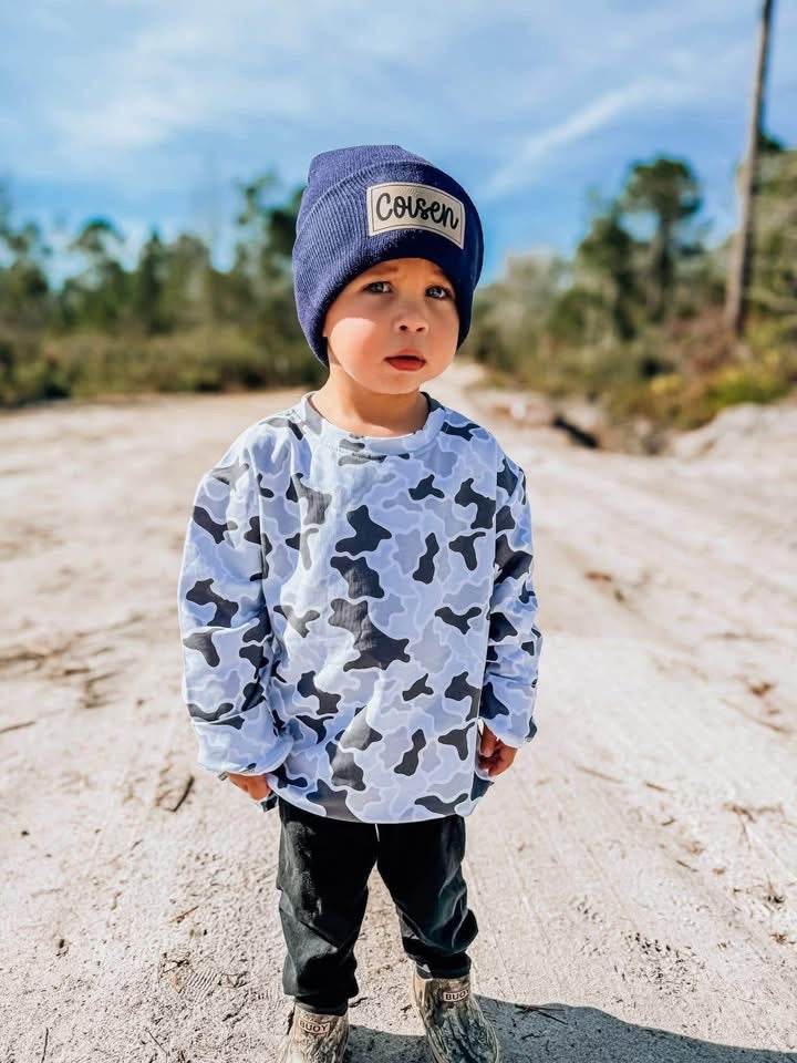 Grey Camo Crewneck - ETA OCTOBER