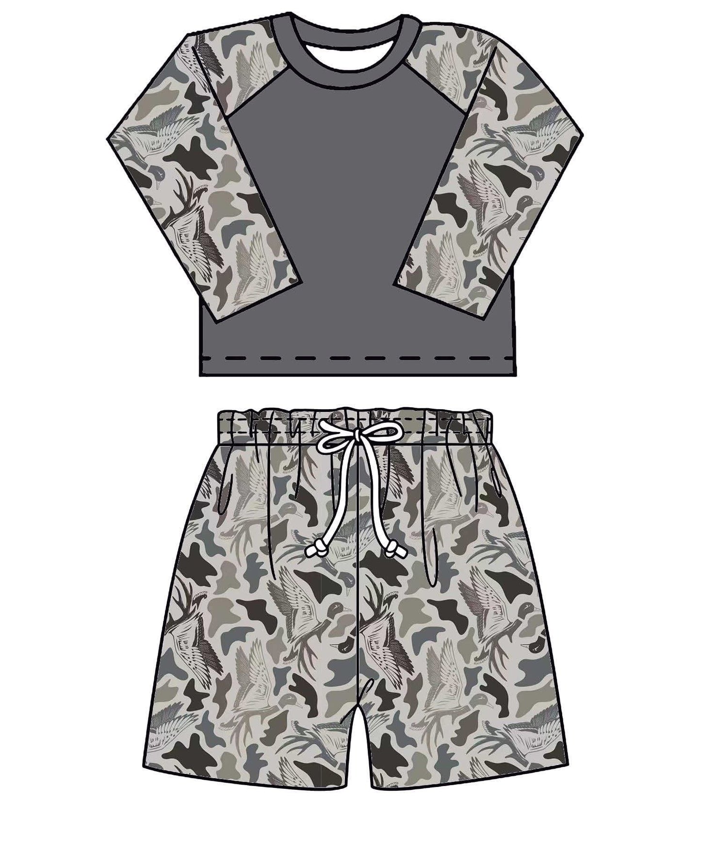 Flyaway Camo Swimsuit - READY TO SHIP