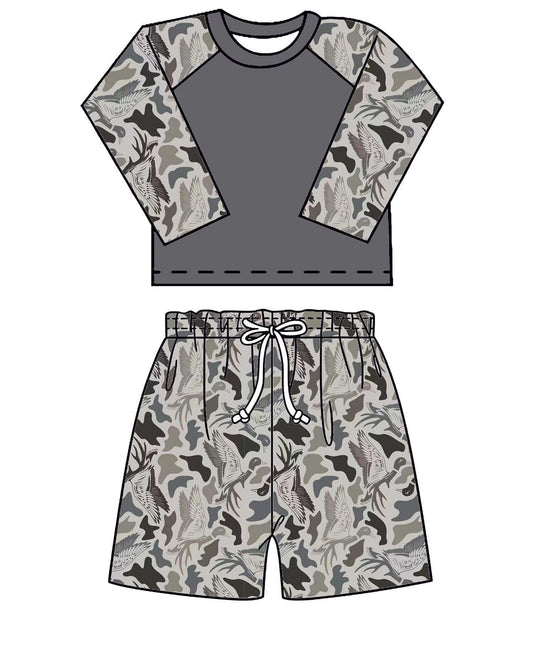 Flyaway Camo Swimsuit - READY TO SHIP