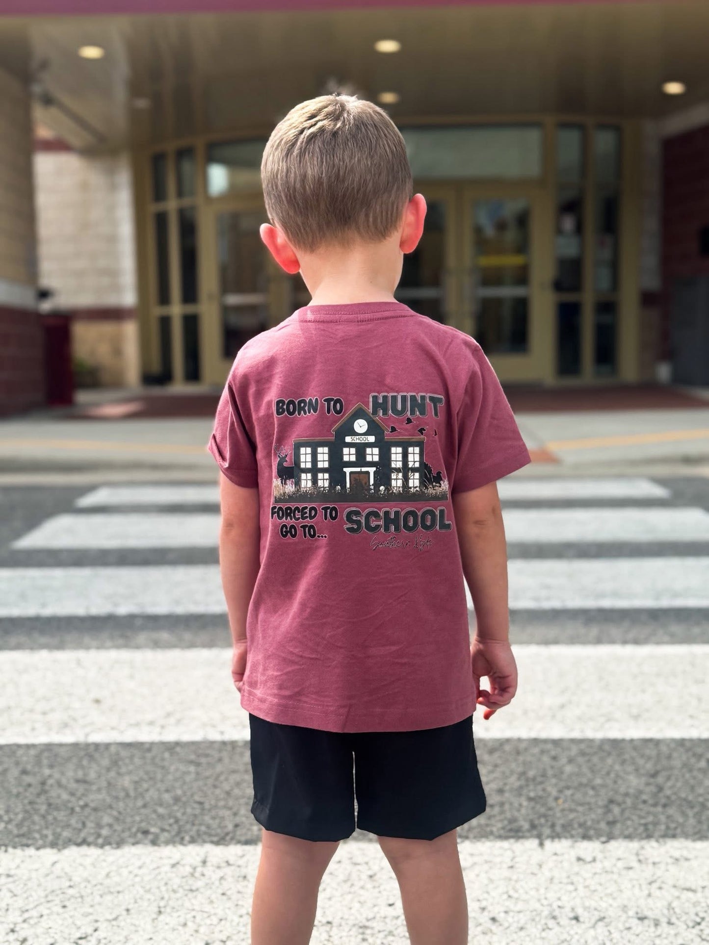 Born To Hunt Forced To Go To School